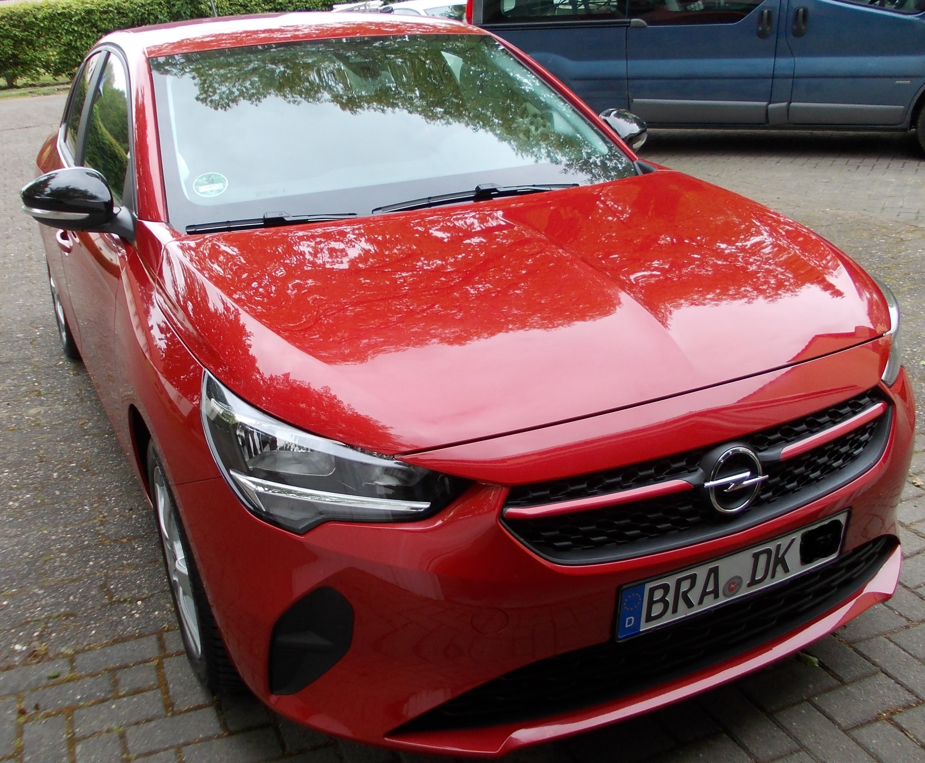 Hab mir die  Grillspange in Chili red  gegönnt .